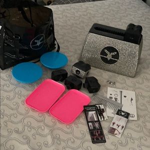 Cheer stunt stand with accessories